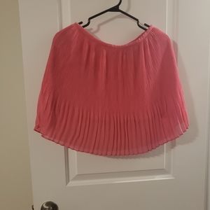 Pink skirt